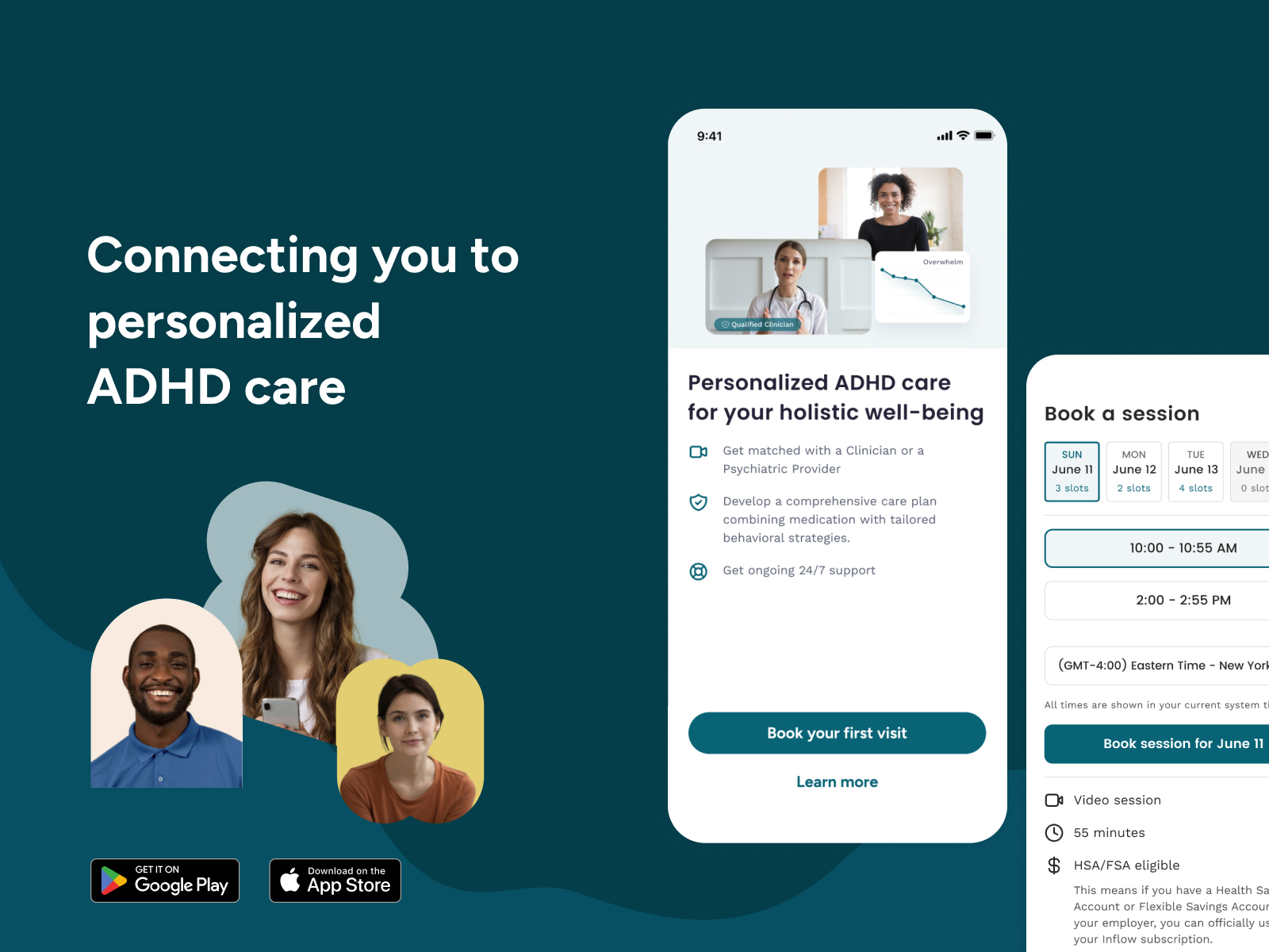 Inflow, connecting your to personalized ADHD care